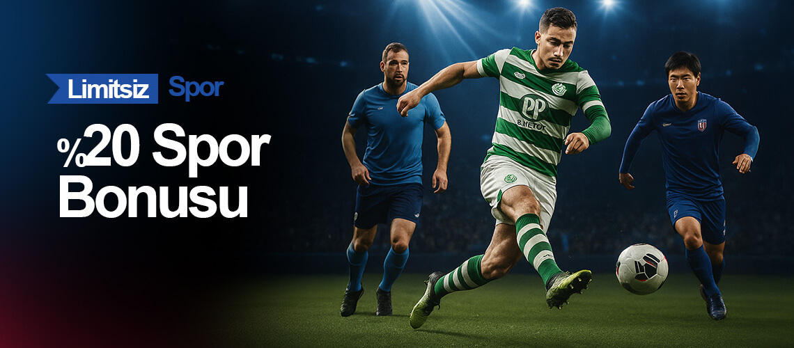 %20 Spor Yatırım Bonusu